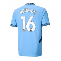 Manchester City Rodri Hernandez #16 Hjemmedrakt 2024-25 Kortermet